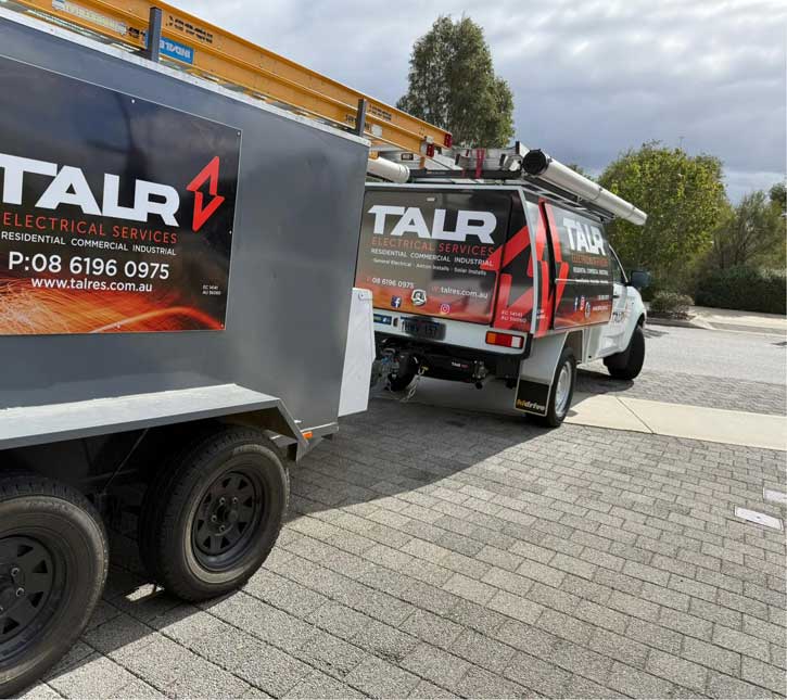 TALR Electrical Services Vehicle
