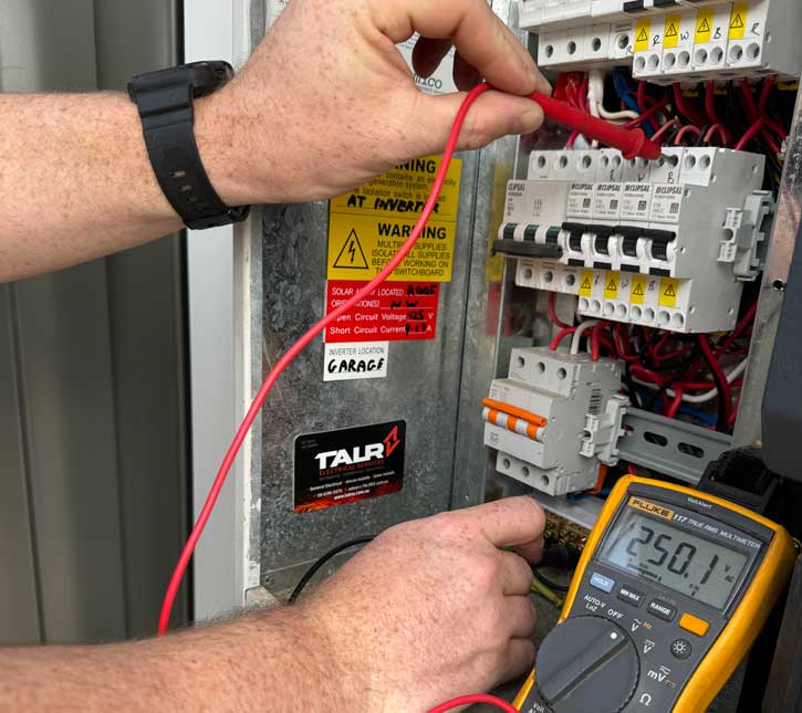 RCD (Redidual current device) regulations compliance testing by TALR Electrical Services