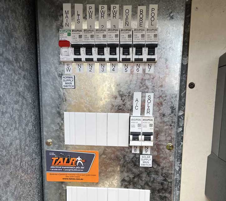 RCD Install and testing by TALR Electrical Services